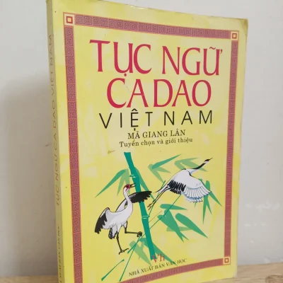 [phiên chợ sách cũ] tục ngữ ca dao việt nam (2008) mã giang lân s1507