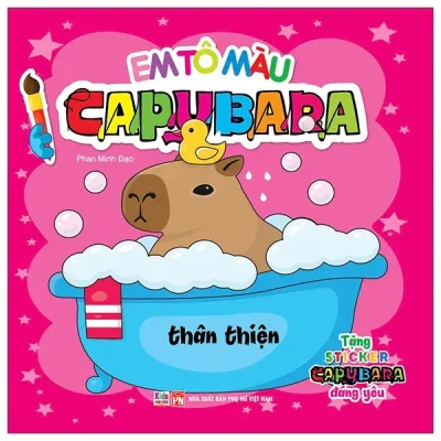 em tô màu capybara thân thiện (2025) phan minh Đạo