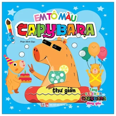 em tô màu capybara thư giãn (2025) phan minh Đạo