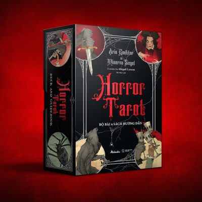 Boxset Horror Tarot Việt Hóa (Bộ Bài + Sách Hướng Dẫn) (2025) (Bộ Hộp) - Aria Gmitter, Minerva Siegel, Abigail Larson