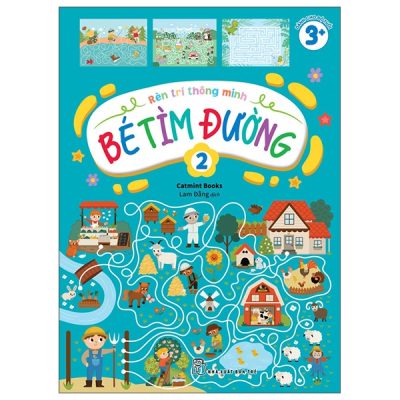Bộ Rèn Trí Thông Minh - Bé Tìm Đường - Tập 2 (2025) - Catmint Books