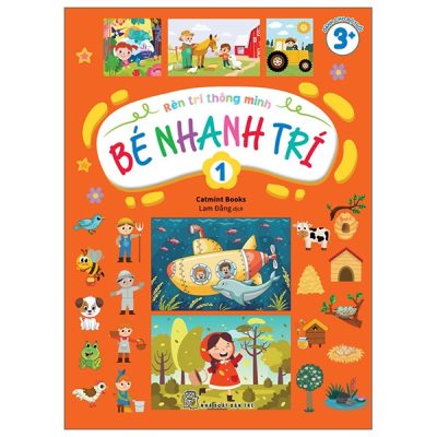 Bộ Rèn Trí Thông Minh - Bé Nhanh Trí - Tập 1 (2025) - Catmint Books