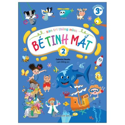 Bộ Rèn Trí Thông Minh - Bé Tinh Mắt - Tập 2 (2025) - Catmint Books