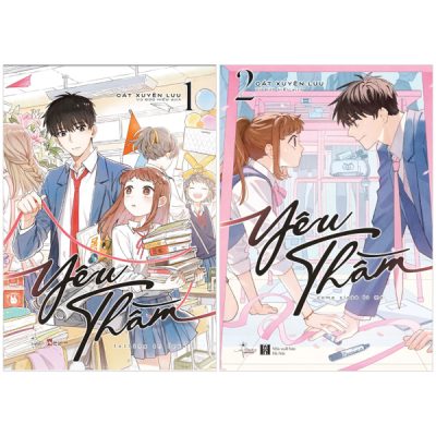 Combo Sách Yêu Thầm - Come Close To Me - Tập 1 + Tập 2 (Bộ 2 Tập) - Cát Xuyên Lưu