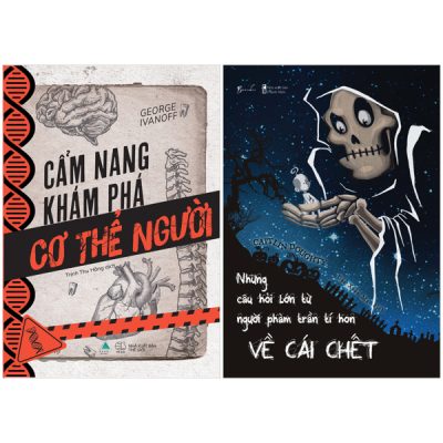 Combo Sách Cẩm Nang Khám Phá Cơ Thể Người + Những Câu Hỏi Lớn Từ Người Phàm Trần Tí Hon Về Cái Chết (Bộ 2 Cuốn) - George Ivanoff, Caitlin Doughty