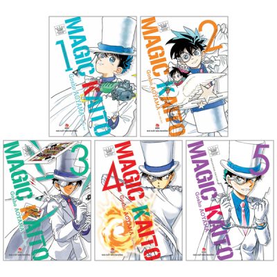 Combo Manga - Magic Kaito: Tập 1 - 5 (Bộ 5 Tập) (2025) - Gosho Aoyama