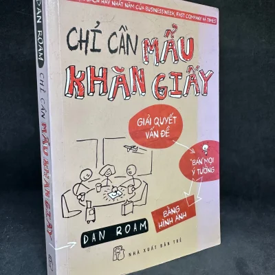 [phiên chợ sách cũ] chỉ cần mẩu khăn giấy dan roam h0606, 2015