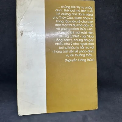 [phiên chợ sách cũ] ký sự pháp Đình thủy cúc h0606, 1996
