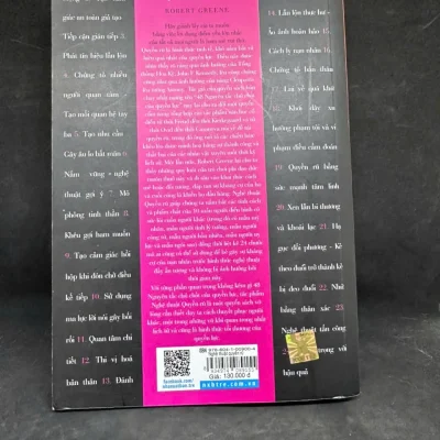 [phiên chợ sách cũ] nghệ thuật quyến rũ robert greene h0606, 2014