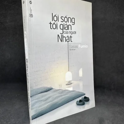 [phiên chợ sách cũ] lối sống tối giản của người nhật sasaki fumio h0606, 2018