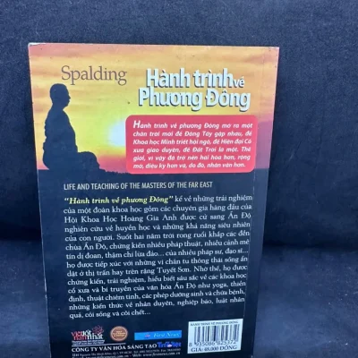[phiên chợ sách cũ] hành trình về phương Đông (khổ nhỏ) blair t. spalding h0606, 2014