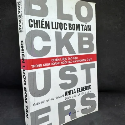 [phiên chợ sách cũ] chiến lược bom tấn (có chữ ký tác giả) blockbusters anita elberse h0606, 2014