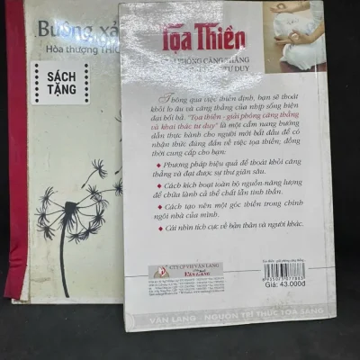 [phiên chợ sách cũ] tọa thiền giải phóng căng thẳng & khai thác tư duy, 2011 paul roland h1108