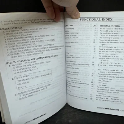 [phiên chợ sách cũ] writing for business, 2006 h1108