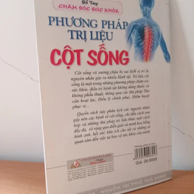 [phiên chợ sách cũ] phương pháp trị liệu cột sống (2012) hồng chiêu quang s2508