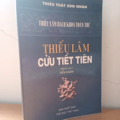 [phiên chợ sách cũ] thiếu lâm bách khoa toàn thư thiếu lâm cửu tiết tiên (2004) thiếu thất sơn nhân s2508