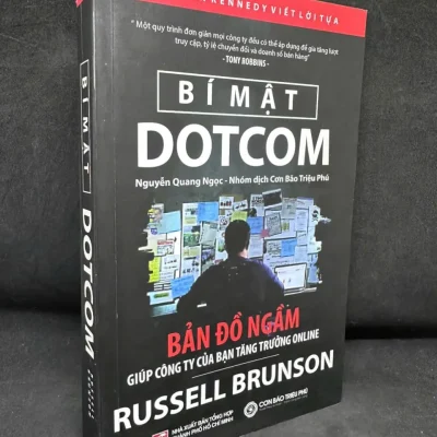 [phiên chợ sách cũ] bí mật dotcom, 2015 russell brunson h1108