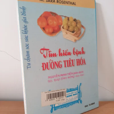 [phiên chợ sách cũ] tìm hiểu bệnh Đường tiêu hóa (2004) m. sara rosenthal s2508