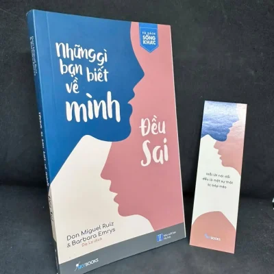 [phiên chợ sách cũ] những gì bạn biết về mình Đều sai, 2019 don miguel ruiz, barbara emrys h1108