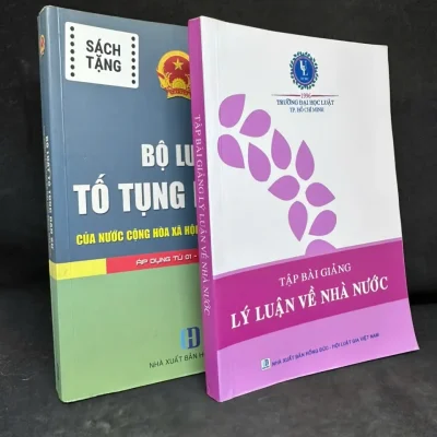 [phiên chợ sách cũ] tập bài giảng lý luận về nhà nước, 2015 h1108