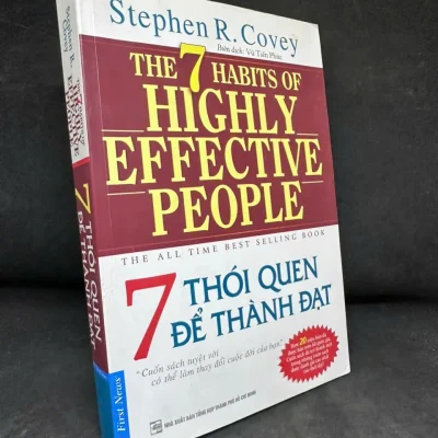 [phiên chợ sách cũ] 7 thói quen Để thành Đạt, 2016 stephen r. covey h1108