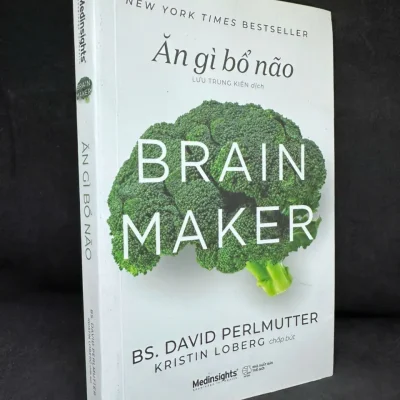 [phiên chợ sách cũ] Ăn gì bổ não, 2021 david perlmutter, kristin loberg h1108