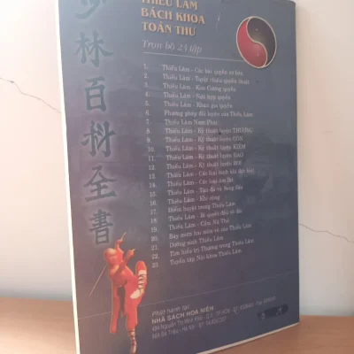 [phiên chợ sách cũ] thiếu lâm bách khoa toàn thư thiếu lâm cửu tiết tiên (2004) thiếu thất sơn nhân s2508