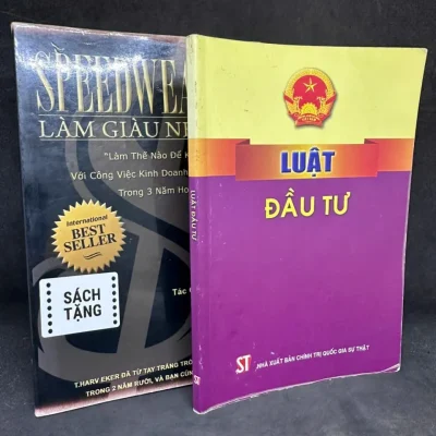 [phiên chợ sách cũ] luật Đầu tư, 2016 h1108