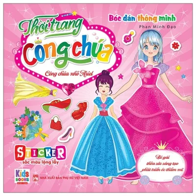 Bóc Dán Thông Minh - Thời Trang Công Chúa - Công Chúa Nhỏ Ariel (2025) - Phan Minh Đạo
