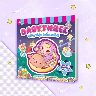 Baby Three - Bữa Tiệc Bốn Mùa - Bóc Dán Stickers Sáng Tạo (2025) - Little Rainbow