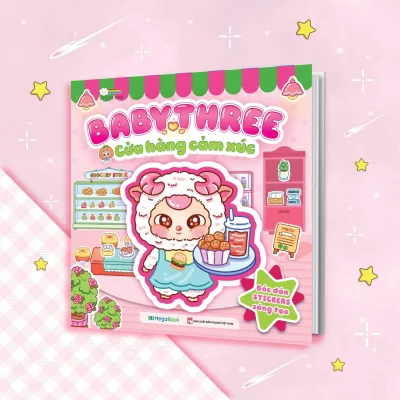 Baby Three - Cửa Hàng Cảm Xúc - Bóc Dán Stickers Sáng Tạo (2025) - Little Rainbow