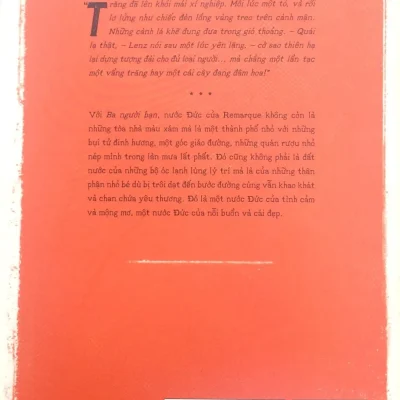 Ba Người Bạn – Erich Maria Remarque