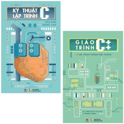 Combo Sách Giáo Trình Kỹ Thuật Lập Trình C Căn Bản Và Nâng Cao + Giáo Trình C++ Và Lập Trình Hướng Đối Tượng (Bộ 2 Cuốn) - PGS TS Phạm Văn Ất, TS Đỗ Văn Tuấn, Lê Trường Thông