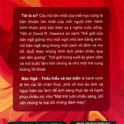Bản Ngã – Thấu Hiểu Và Tan Biến (Tái Bản 2023) – David R. Hawkins MD, PhD