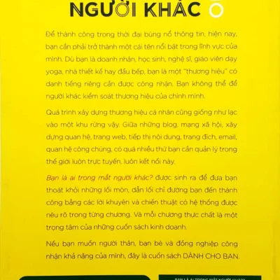 Bạn Là Ai Trong Mắt Người Khác ? – Seth Price, Barry Feldman