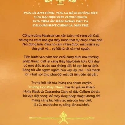Series Trường Học Pháp Thuật – Phần 5: Tòa Tháp Vàng – Holly Black, Cassandra Clare