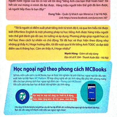 Luyện Nói Tiếng Anh Như Người Bản Ngữ (Kèm CD + App) – A. J. Hoge