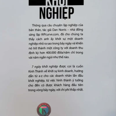 7 Ngày Khởi Nghiệp – Dan Norris