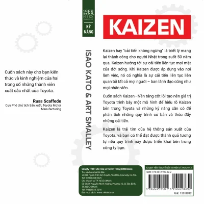 Kaizen – Nền Tảng Cốt Lõi Tạo Nên Giá Trị Toyota – Isao Kato, Art Smalley