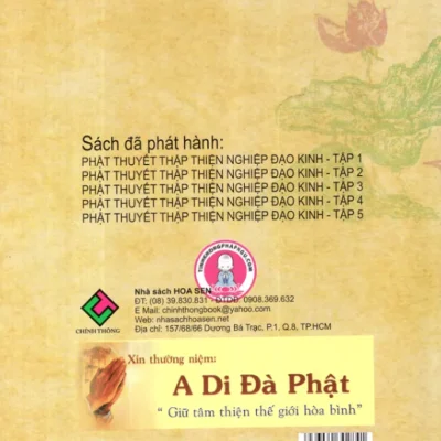 Phật Thuyết Thập Thiện Nghiệp Đạo Kinh (Bìa Cứng) (Trọn Bộ 5 Quyển) – Hòa Thượng Tịnh Không