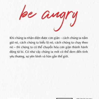 Be Angry – Hãy Cứ Giận Đi – Đạt Lai Lạt Ma, Noriyuki Ueda