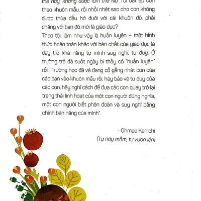 Tự Nảy Mầm, Tự Vươn Lên – Phương Pháp Giáo Dục Con Của Gia Đình Ohmae – Ohmae Kenichi