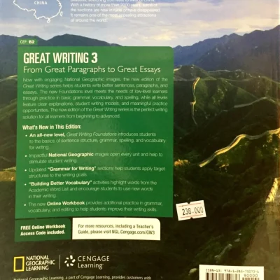 National Geographic Learning : Great Writing 3 – Keith Folse