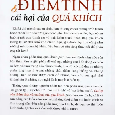 Cái Lợi Của Điềm Tĩnh, Cái Hại Của Quá Khích – Judith P. Siegel