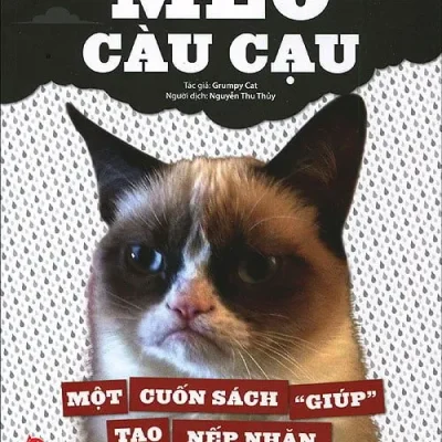 Mèo Càu Cạu – Một Cuốn Sách “Giúp” Tạo Nếp Nhăn – Grumpy Cat