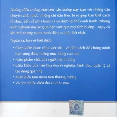 Những Điều Harvard Vẫn Không Dạy Bạn (Tái Bản 2018) – Mark H. McCormack