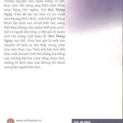 Bọt Tháng Ngày – Boris Vian