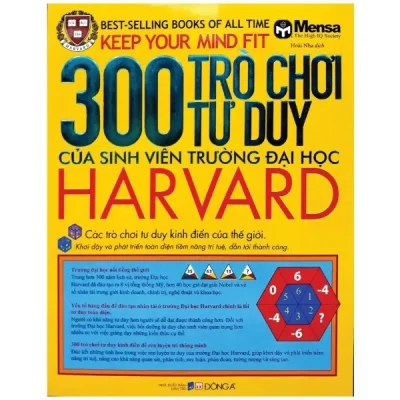 300 Trò Chơi Tư Duy Của Sinh Viên Trường Đại Học Harvard – Mensa