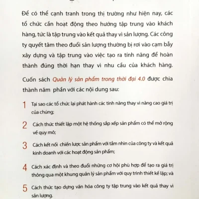 Quản Lý Sản Phẩm Trong Thời Đại 4.0 – Melissa Perri