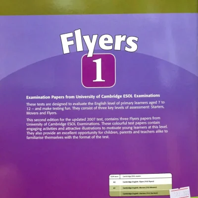 Cambridge Young Learner English Tests Flyers 1 SB FAHASA Reprint Edition – Cambridge